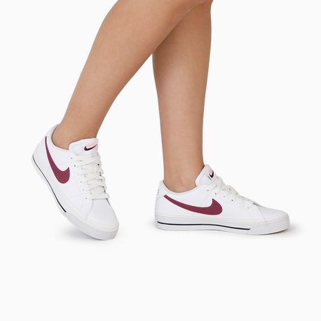 TENIS COURT LEGACY NN W DH3161-106 SUMMIT WHITE/ROSEWOOD-SAIL-PEARL PINK 39