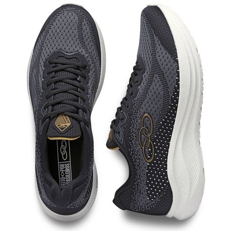 TENIS SOMA 43524237  PRETO/CHUMBO 38