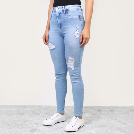 CIGARRETE PUSH UP JEANS ELAST 272254 JEANS 38