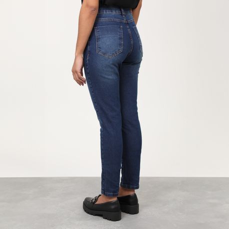 CALCA JEANS SKINNY ESCURA BAS 273659 JEANS ESCURO 36