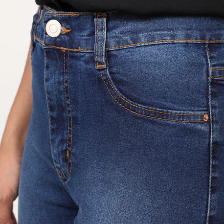 CALCA JEANS SKINNY ESCURA BAS 273659 JEANS ESCURO 36