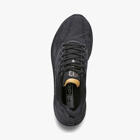 TENIS MARTE 43395156  PRETO/DOURADO 38