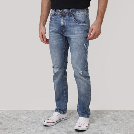 CALCA JEANS SKINNY C/ RASGO 502597 JEANS 38