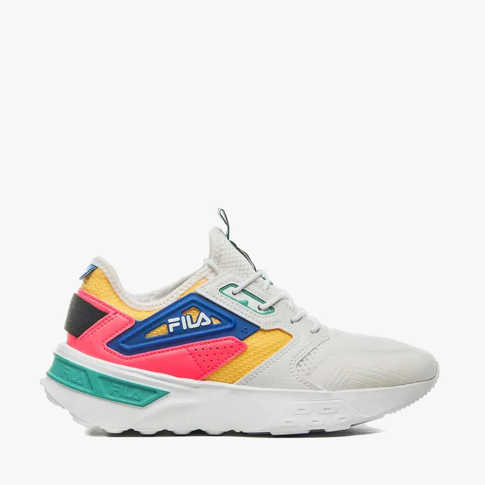 TENIS ATTECH W F02AT00003 5579-BRANCO/ROSA/AMARELO 36