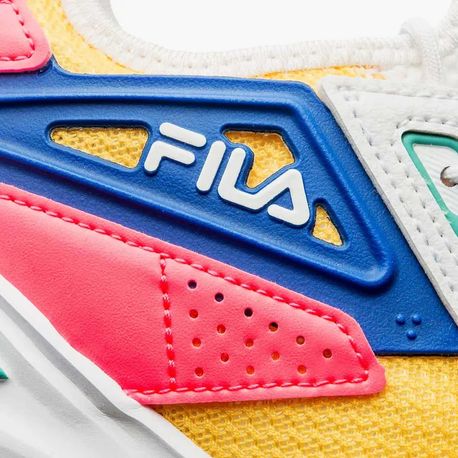 TENIS ATTECH W F02AT00003 5579-BRANCO/ROSA/AMARELO 36