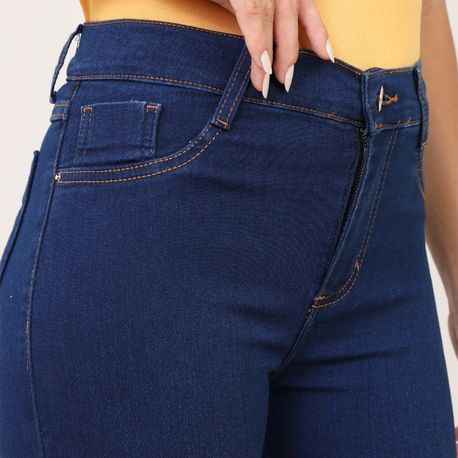 CALCA SKINNY LAV ESCURA 275203 JEANS ESCURO 38