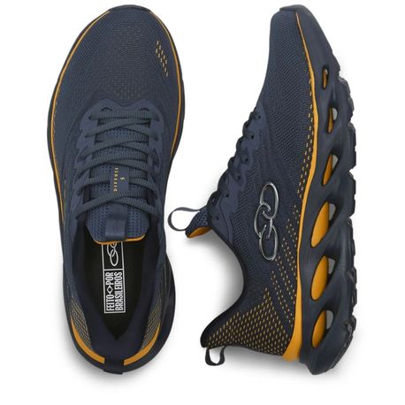 TENIS DIFFUSE 5 43733260 PETROLEO/AMARELO 38