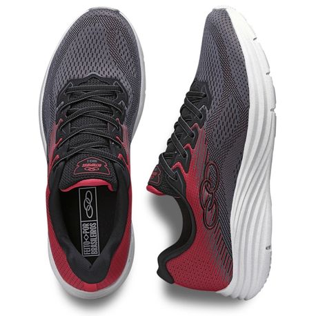 TENIS INDEX 3 43611218 CHUMBO/VERMELHO 37