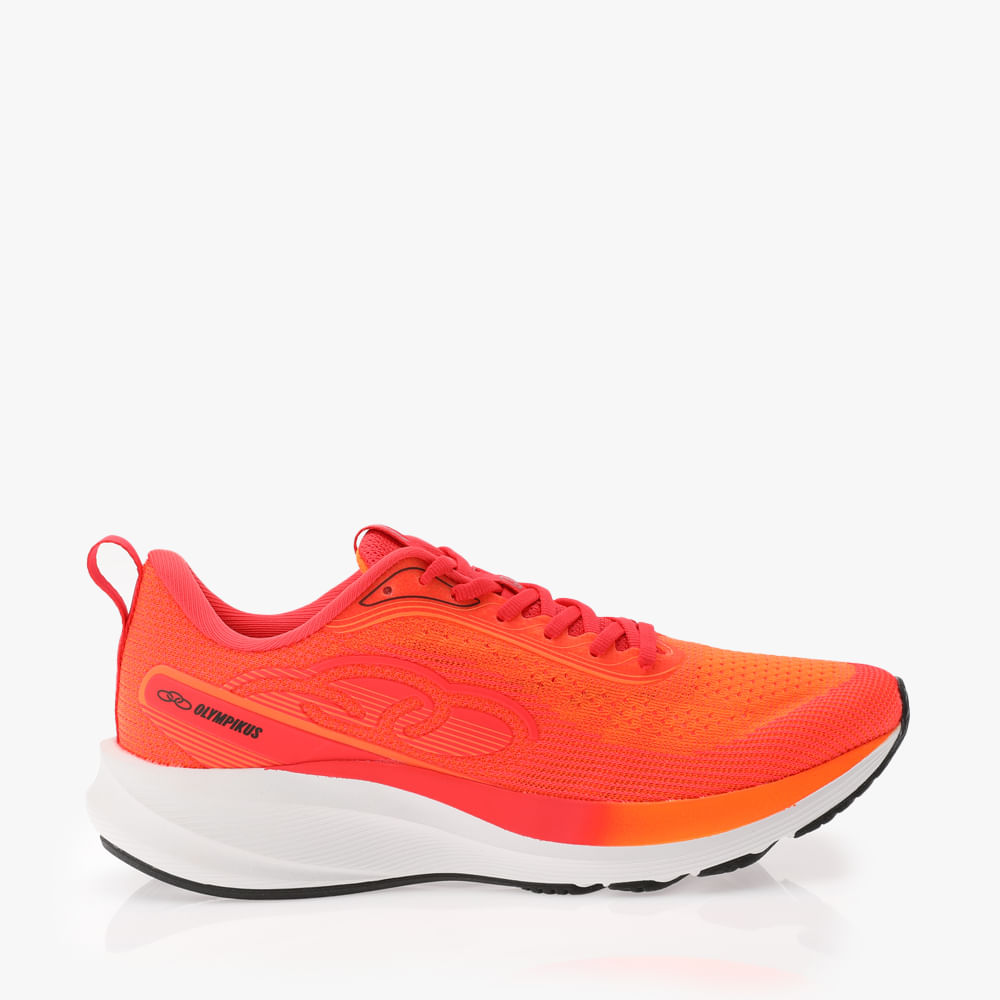 TENIS PRIDE 3 43668282 LARANJA/VERMELHO 42