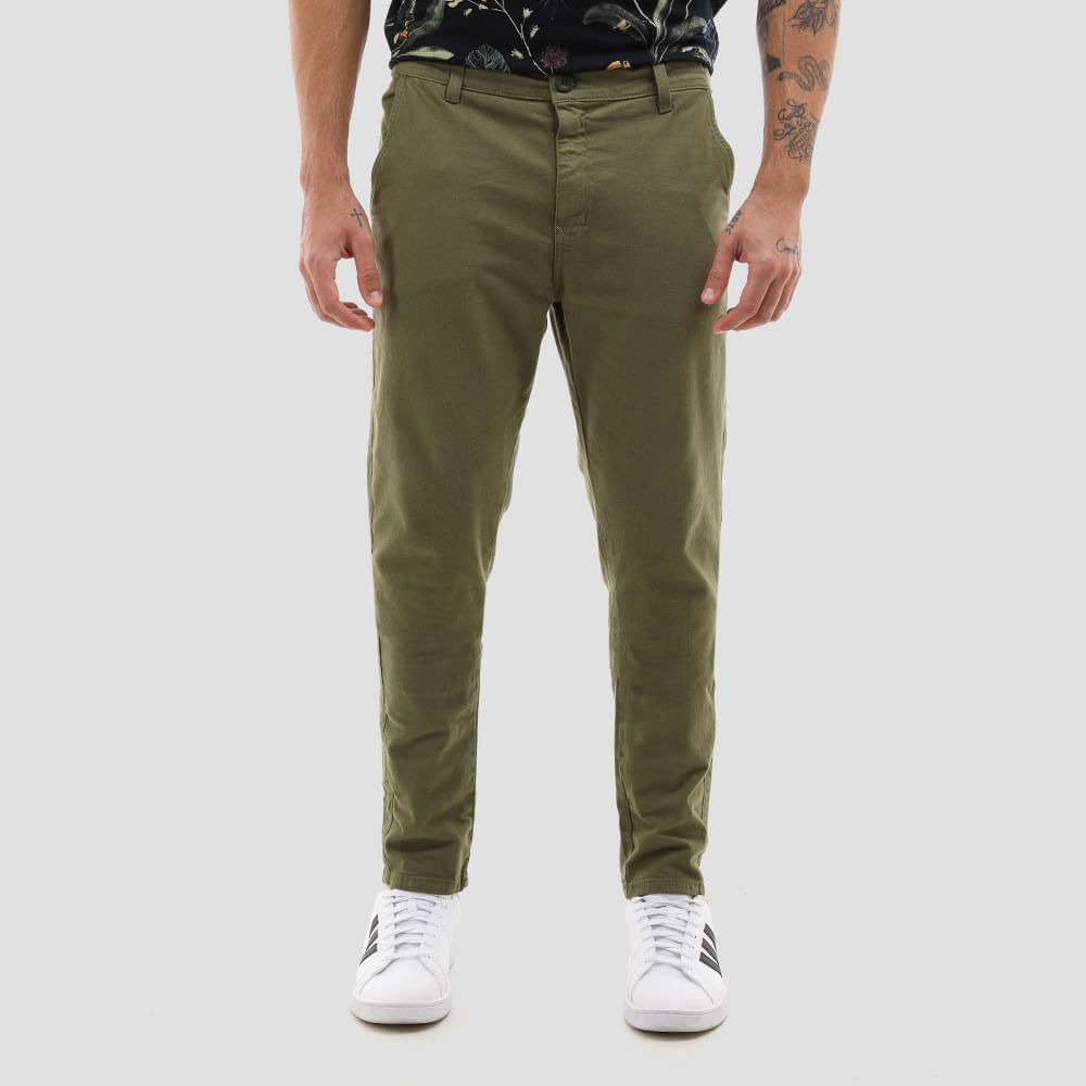 CALCA SARJA BOLSO FACA FIT DIG18021/10872 MILITAR 42