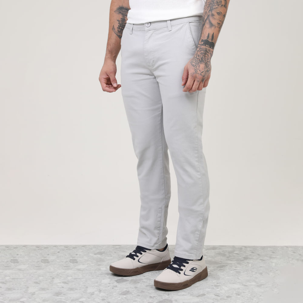 CALCA SARJA BOLSO FACA DG18612 GELO 40