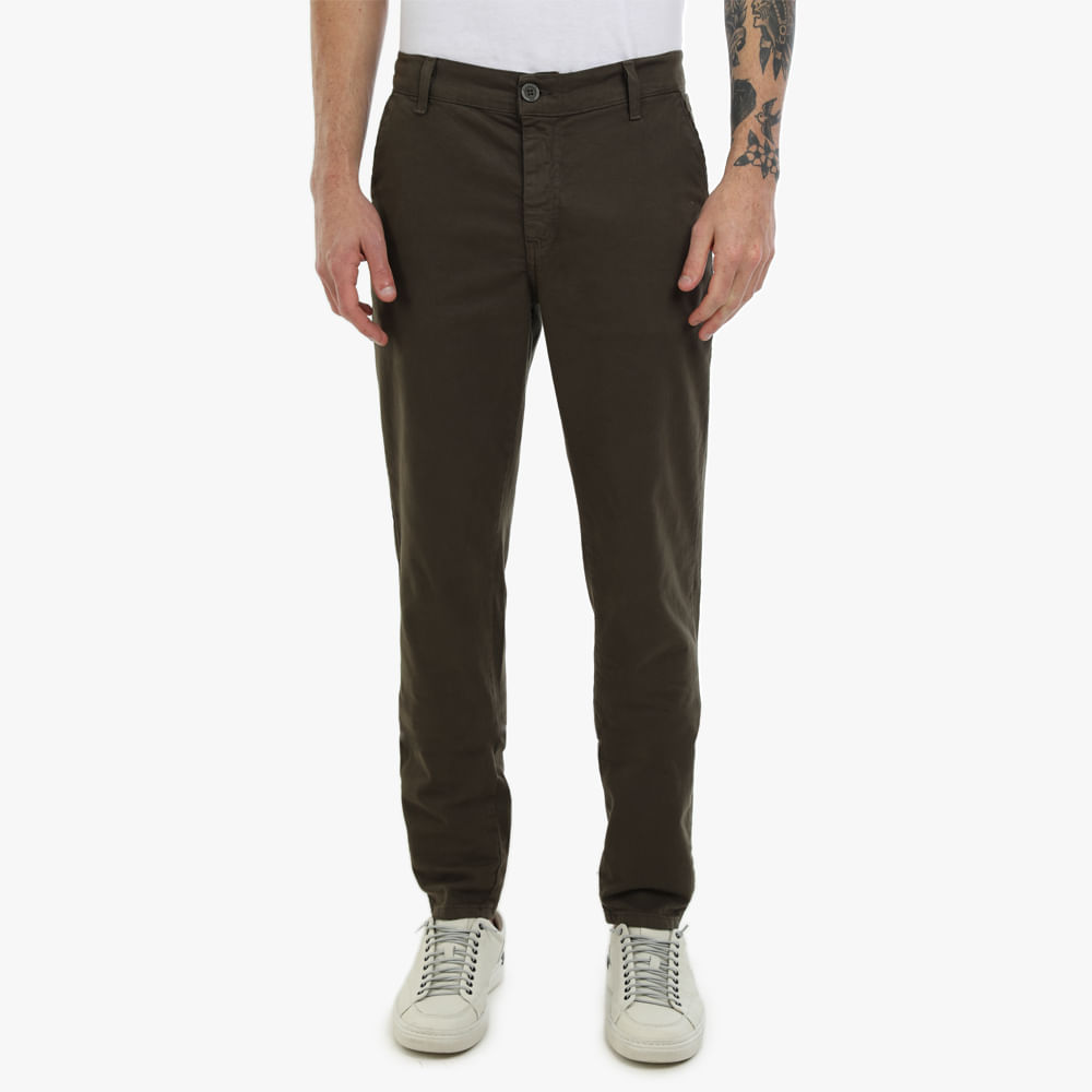 CALCA SARJA BOLSO FACA DG18612 MILITAR 38