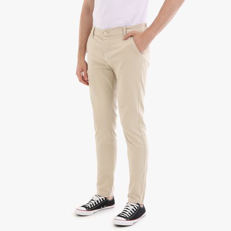 CALCA SARJA BOLSO FACA DG18612 AREIA 38