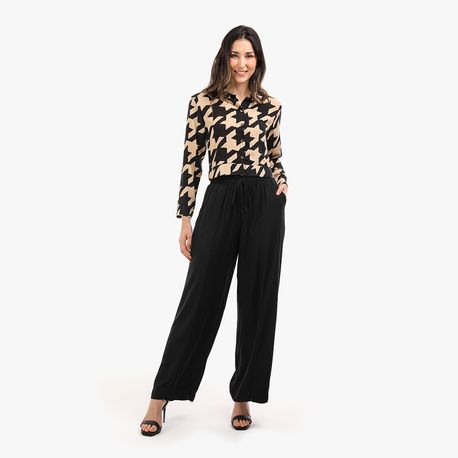 CALCA COS ELASTICO FRISO 4022 PRETO G