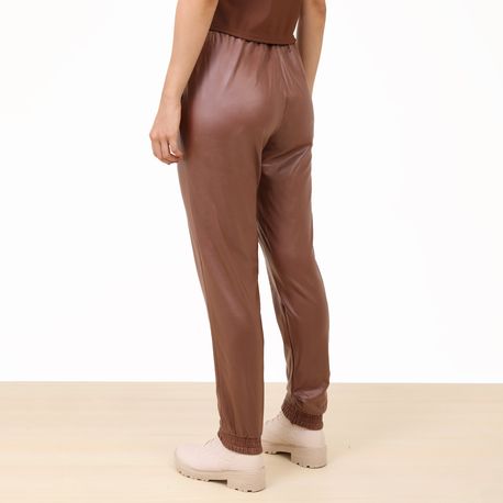 JOGGER PU 410400 MARROM M