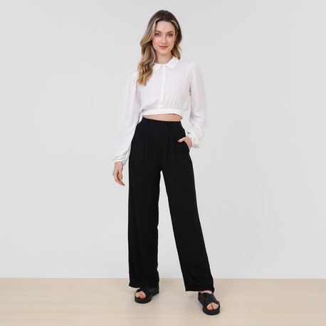 CAMISA CROPPED ABERTURA 3006075 OFF WHITE P