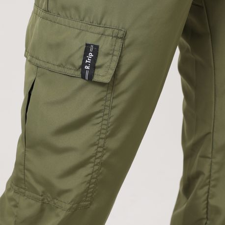 JOGGER CARGO ELASTICO TACTEL 1409 MILITAR M