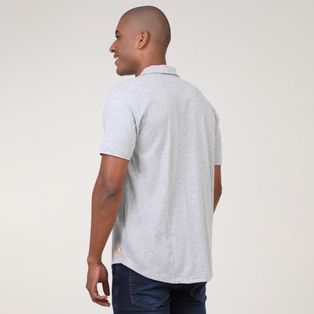 CAMISA MC MESCLA 4E218 MESCLA CINZA P