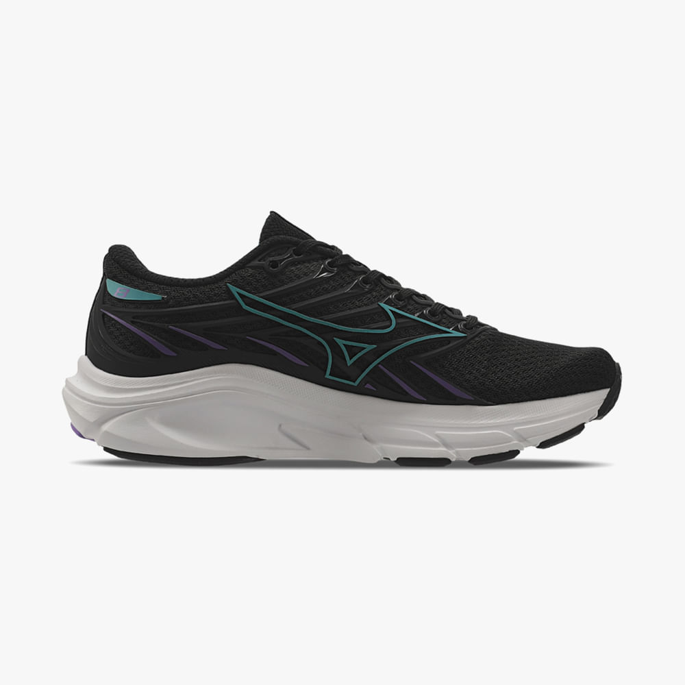 TENIS JET 8 101043043 PRETO/TURQUESA 34