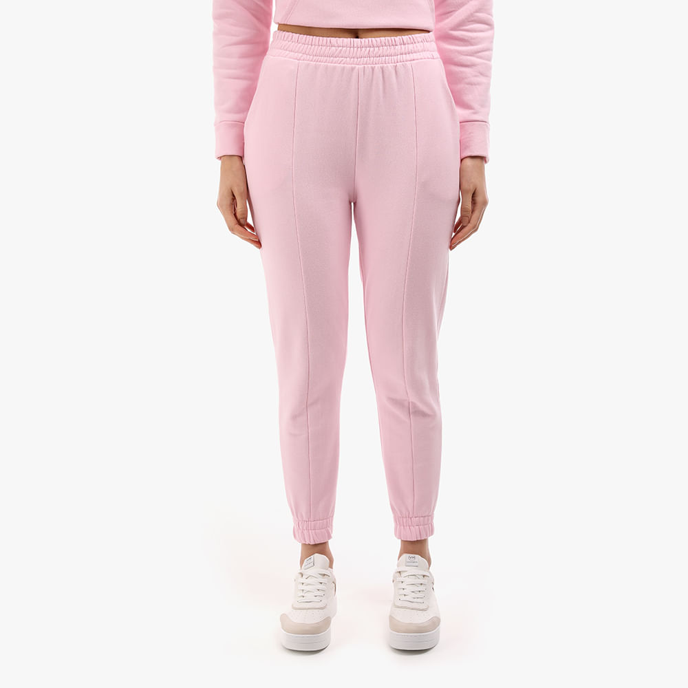 JOGGER MOLETOM NERVURA 6302418 ROSE GG