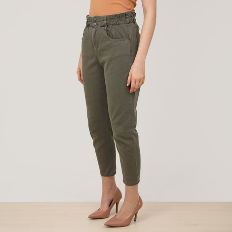 CALCA SARJA CLOCHARD COLOR V18 - 1847POP MILITAR 36