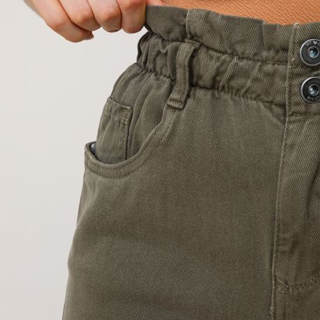 CALCA SARJA CLOCHARD COLOR V18 - 1847POP MILITAR 36