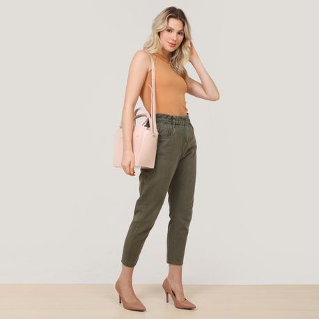 CALCA SARJA CLOCHARD COLOR V18 - 1847POP MILITAR 36