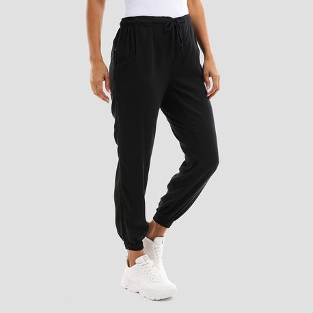 CALCA JOGGER COLOR TENCEL 14444 PRETO 44