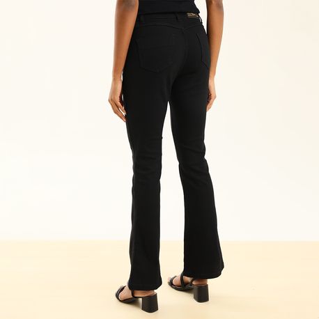 CALCA  FLARE PRETA C/ DOIS BOTOES 31021DG PRETO 36