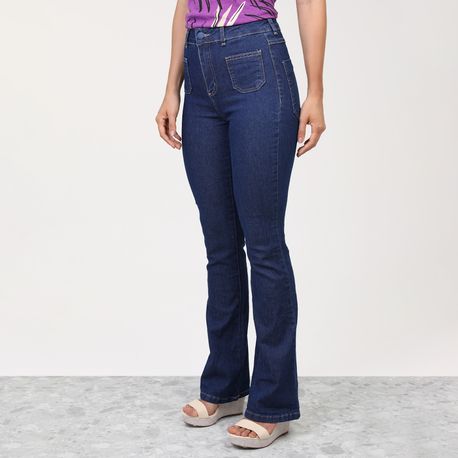 CALCA F JEANS BOOT CUT COM ELAST 271035 JEANS 36