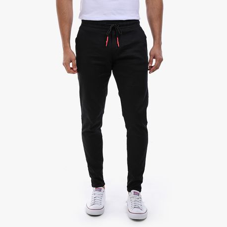 CALCA JOGGER SARJA ACETINADO COM CORDAO 602 PRETO P