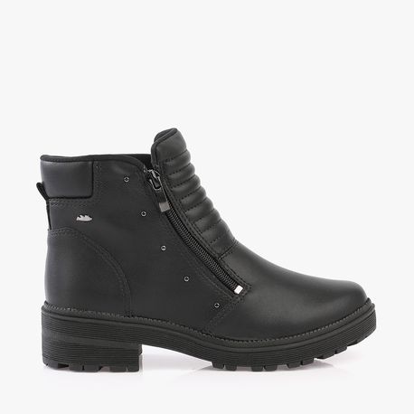 BOTA RASTEIRA CANO BAIXO ZIPER LATERAL G5653 0001-PTO 38