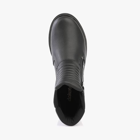 BOTA RASTEIRA CANO BAIXO ZIPER LATERAL G5653 0001-PTO 38