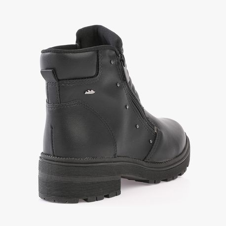 BOTA RASTEIRA CANO BAIXO ZIPER LATERAL G5653 0001-PTO 38