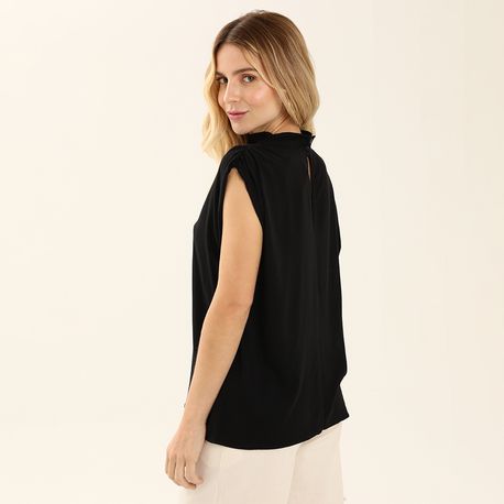 REGATA TP FRANZIDO OMBRO 703236 PRETO P