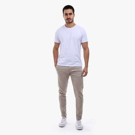 CALCA JOGGER SARJA ACETINADO COM CORDAO 602 AREIA G