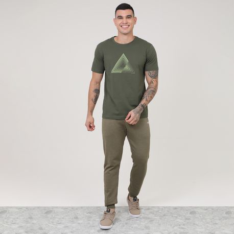 CALCA DE MOLETOM C/ PUNHO D00419 MILITAR G