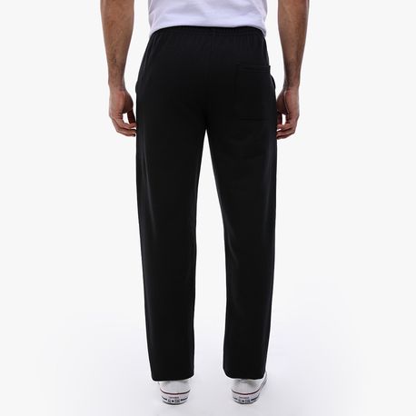 CALCA MOLETOM BARRA RETA E BOLSO NAS COSTAS 00826 PRETO G