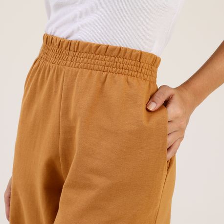 PANTALONA MOLETOM 73057 CARAMELO M
