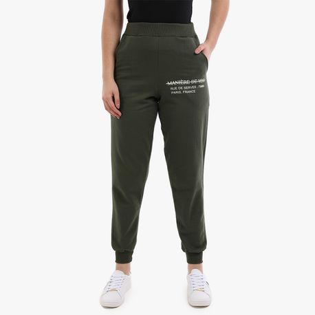 JOGGER MOLETOM SILK 5190 MILITAR M