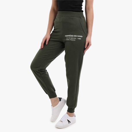 JOGGER MOLETOM SILK 5190 MILITAR M