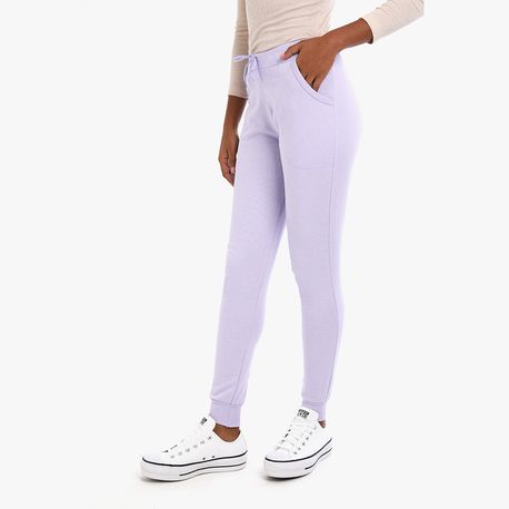 JOGGER MOLETOM BASICA BOLSO 32263 LILAS G