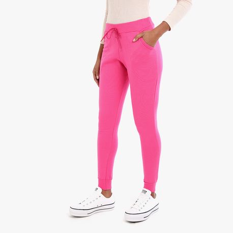 JOGGER MOLETOM BASICA BOLSO 32263 PINK P