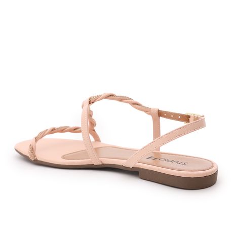 RASTEIRA SANDALIA TORCAO/ STRASS 1400475 ROSA 38