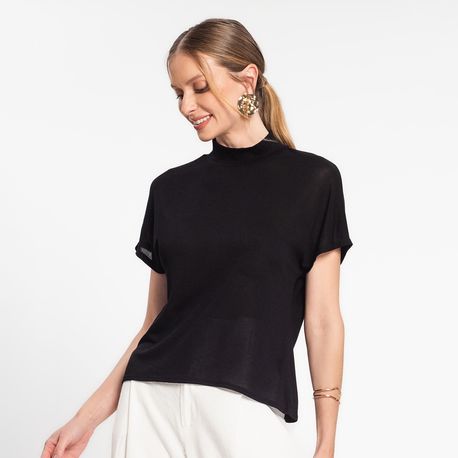 CROPPED MC ALTERNECK TRICOT 616830 PRETO P
