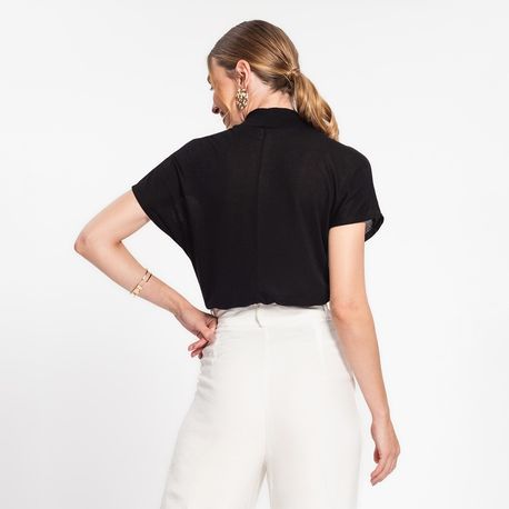 CROPPED MC ALTERNECK TRICOT 616830 PRETO P