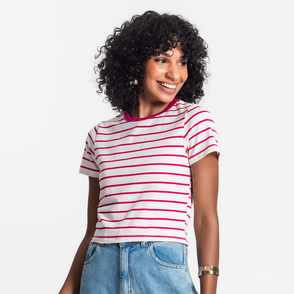 CROPPED MC LISTRA BICOLOR 917795 VERMELHO G