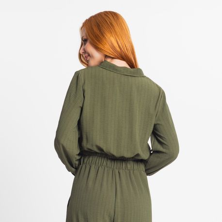 CAMISA CROPPED TP 619581 VERDE P