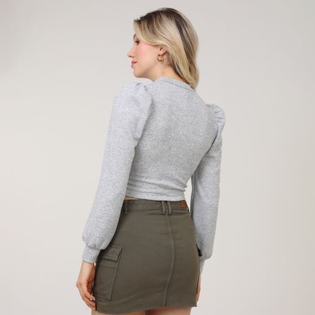 CROPPED PRINCESA TRICOT 702782 MESCLA P