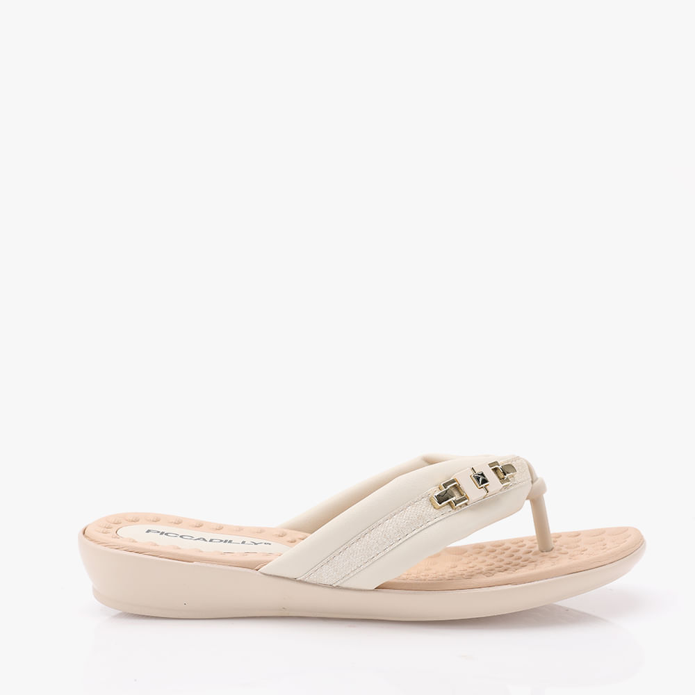 RASTEIRA CHINELO ENFEITE 500321 OFF WHITE 37